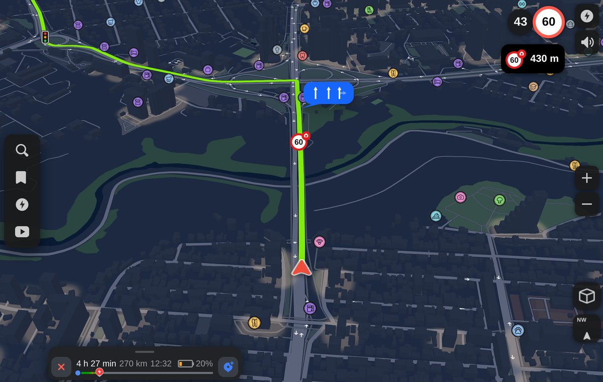 Mapsev navigation view